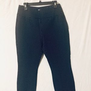 CAbi Black with White Dots Leggings